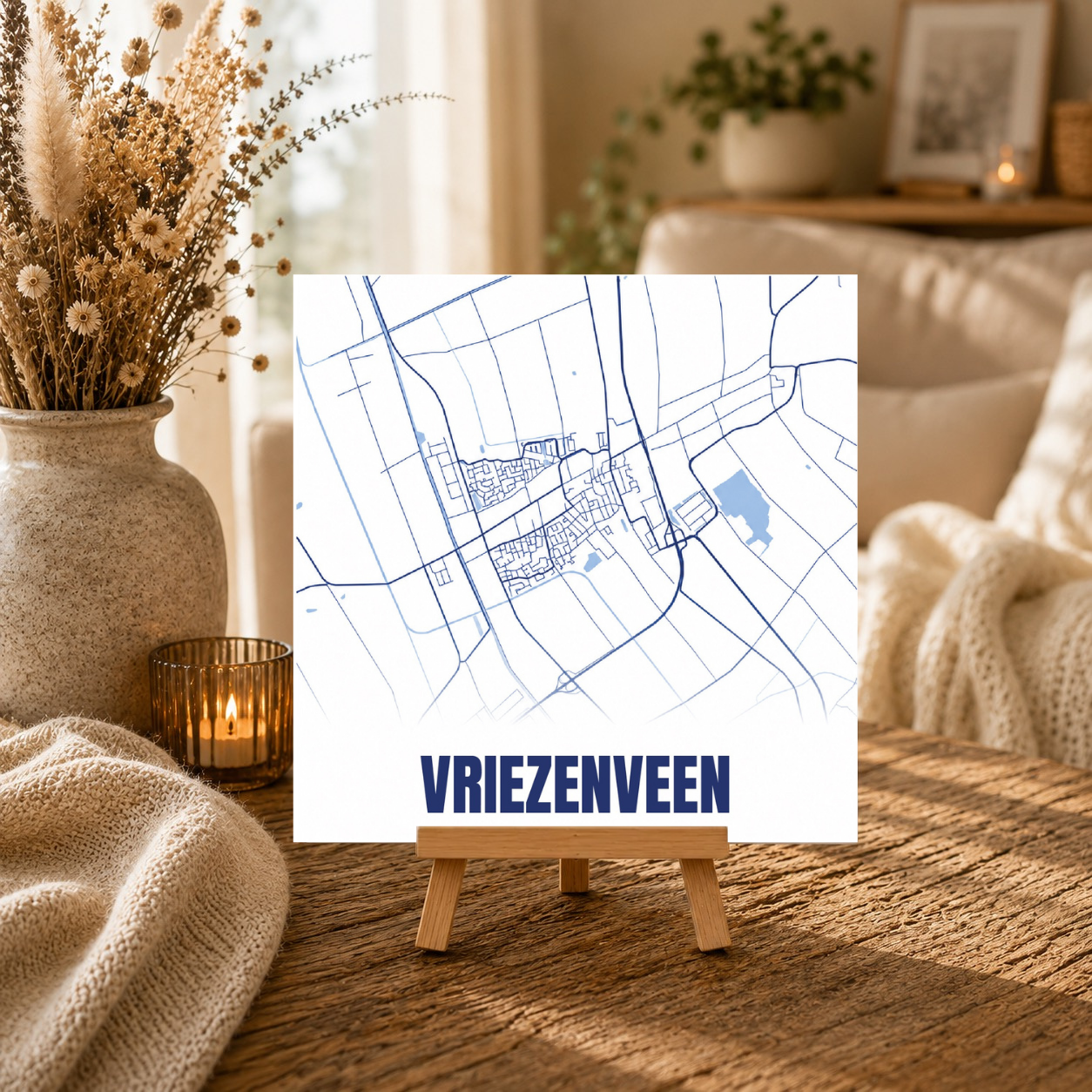 Kaart Vriezenveen