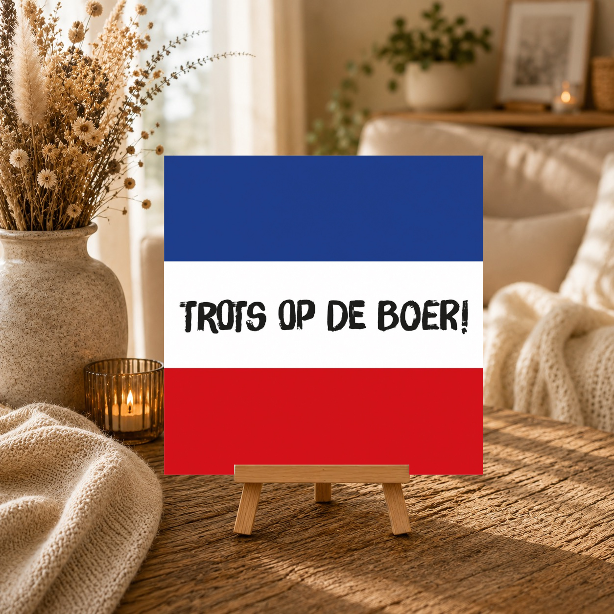 Trots op de boer!