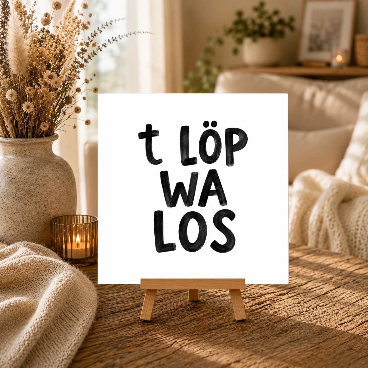 T Löp wa los.