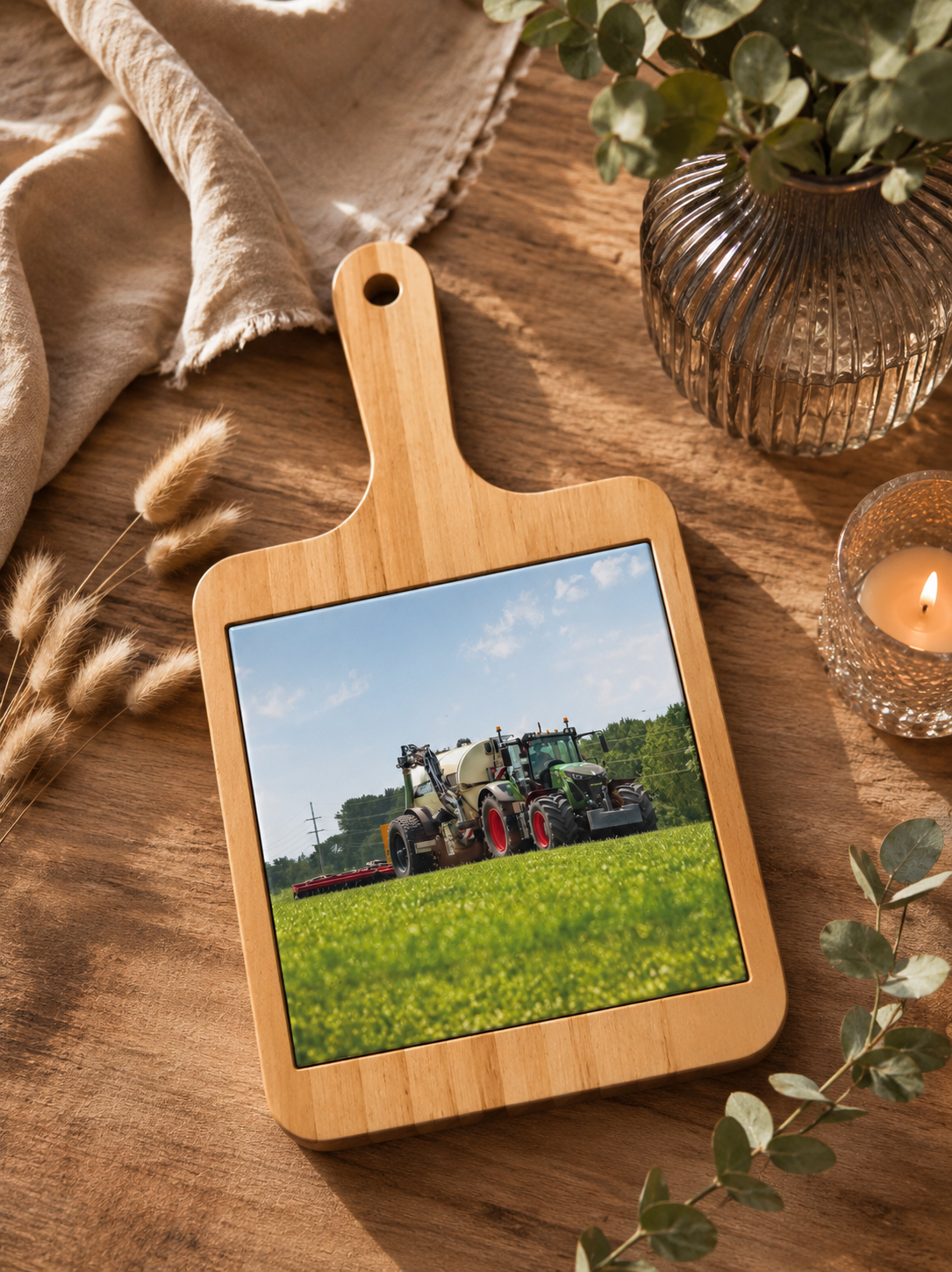 Borrelplank met eigen foto